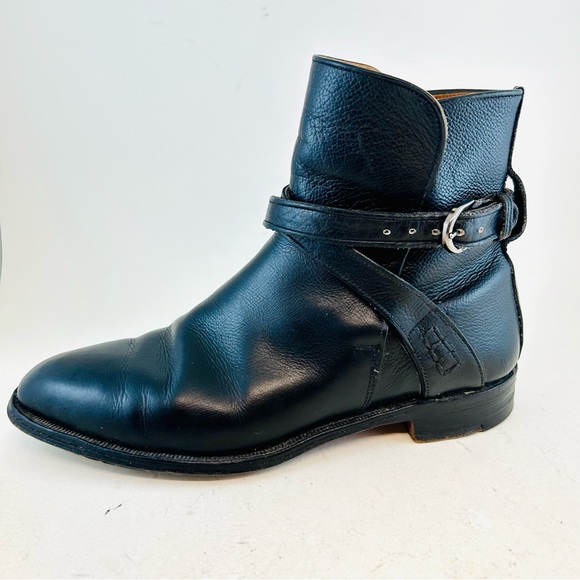 Church\'s McAfee Shoes Vintage 90s Black Leather Jodhpur Ankle Boots UK 5 M6 W7 main image 6